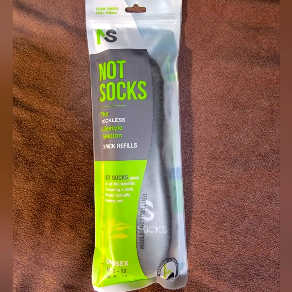 Not Socks sockess 3 pack refills